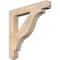 Ekena Millwork Funston Craftsman Smooth Bracket, Douglas Fir, 3 1/2"W x 26"D x 26"H BKT04X26X26FST04SDF - alternate 1